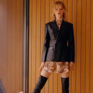 NWOT Zara Floral Printed Mini Dress